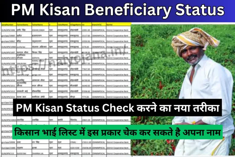 PM Kisan Beneficiary Status