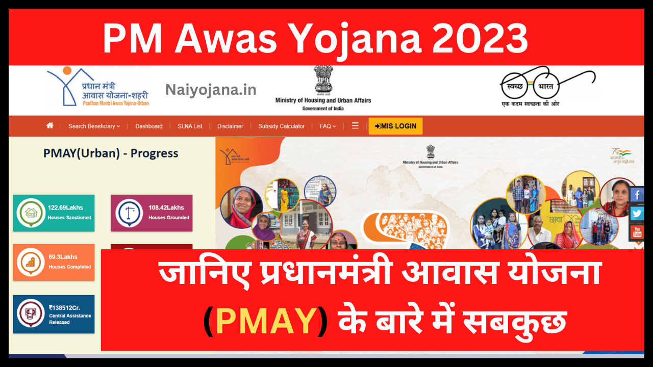 PM Awas Yojana 2023 : जानिए प्रधानमंत्री आवास योजना (PMAY) के बारे में सबकुछ