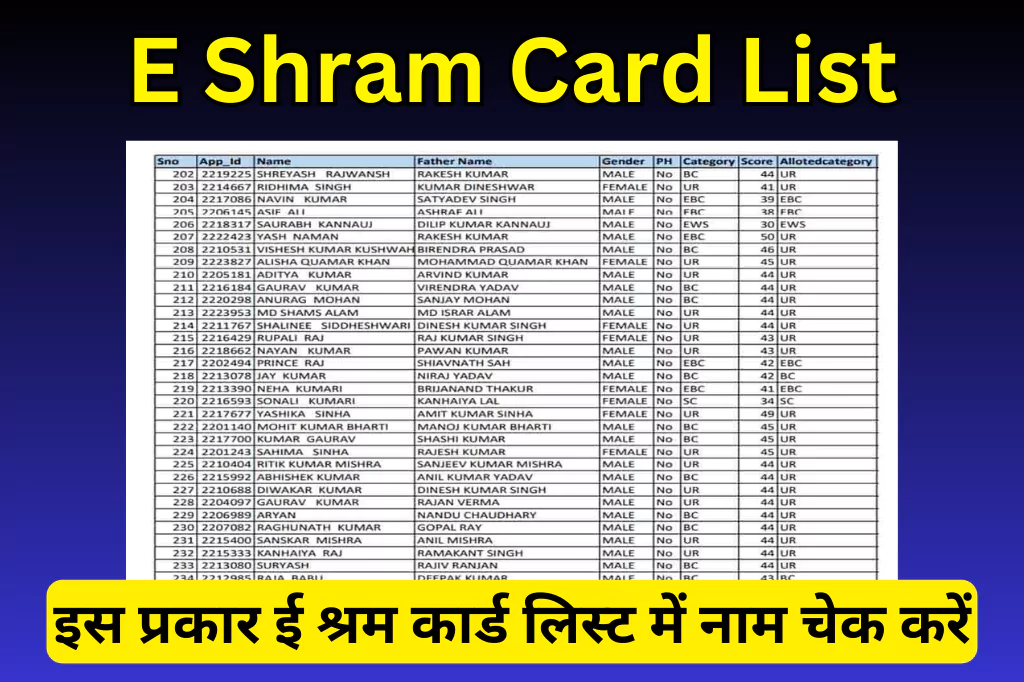 e-shram-card-list