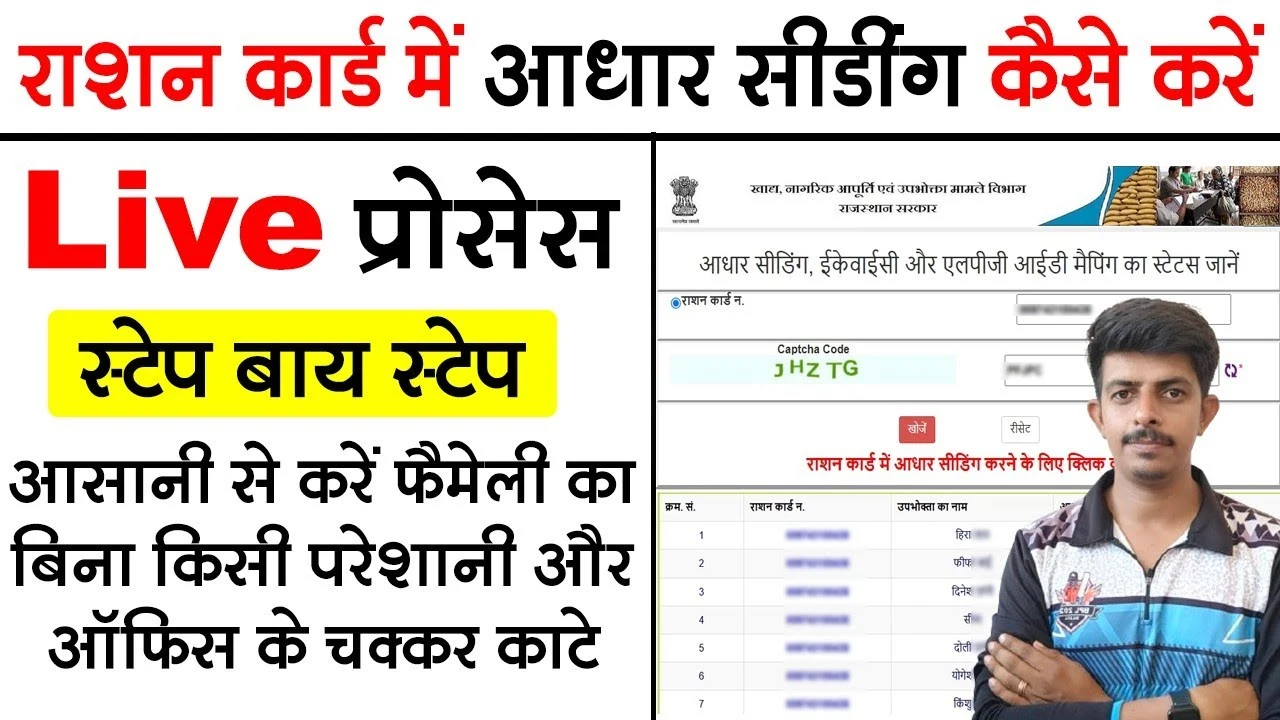 Ration Card में Aadhar Link ना किया तो हो सकते हैं नुकसान! जानें घर बैठे आसान तरीका